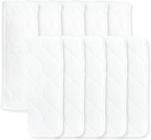 Super Boosties - Pañales de tela reutilizables, juego de 10, se adapta a pañales híbridos honestos, se adapta a un bebé increíble, compatible con