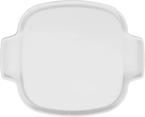 Vista 4 de Corningware – tapa de plástico blanco de 1 cuarto / 1.5 cuartos para estufa (se ajusta a los platos de vidrio Corningware A-1-B y A-1.5-B)