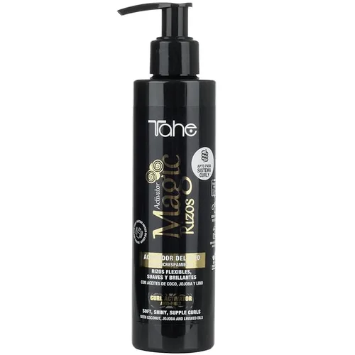 Vista 6 de Tahe Pack Curly - Champú Low Poo 10.1 fl oz + máscara 3 en 1 10.1 fl oz + Activador de rizos 6.8 fl oz