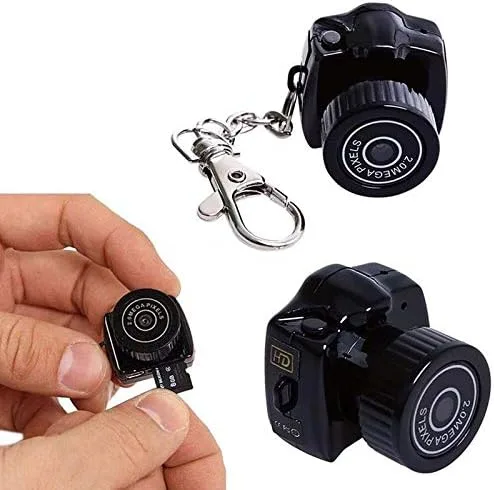 Y2000 Mini DV DVR Cámara Videocámara Cámara de Video Cam para Webcam Casco Bicicleta Moto Senderismo Deportes