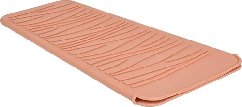 Vista 10 de Alfombrilla con bolsa de silicona resistente al calor para alisadoras de pelo, varitas para rizar, planchas planas y herramientas de peinado