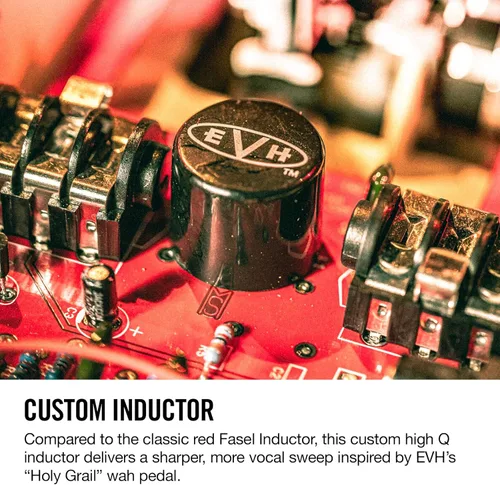 Vista 8 de Dunlop Cry Baby EVH Wah EVH95 Pedal de efectos para guitarra
