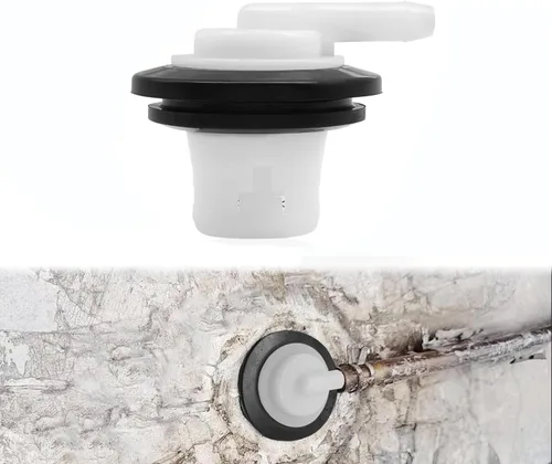 Kit de válvula de ventilación del tanque de combustible y arandela, válvula de ventilación antivuelco del tanque de gasolina compatible con Jeep