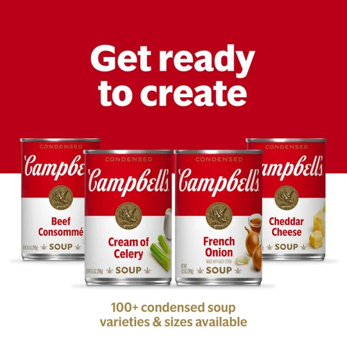 Vista 7 de Campbell’s - Sopa condensada de fideos con pollo estilo casero, lata de 10.5 onzas