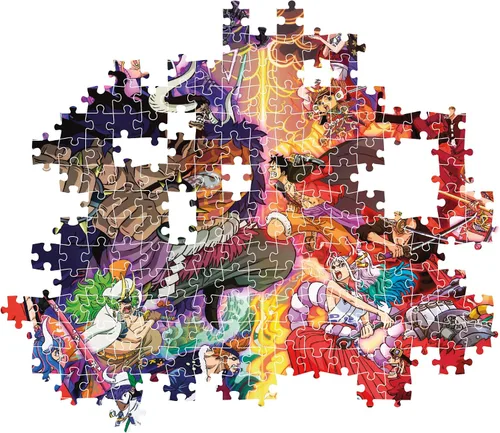 Vista 5 de Clementoni - 39751 - Puzzle Anime One Piece - Rompecabezas de 1000 piezas, rompecabezas para adultos - Hecho en Italia 1000 piezas imposible una