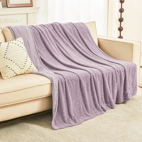 Vista 24 de EMME - Mantas de muselina 100 % algodón, para bebé, de 47 pulgadas x 47 pulgadas, de 6 capas, suave y ligera, de gasa transpirable, para todas