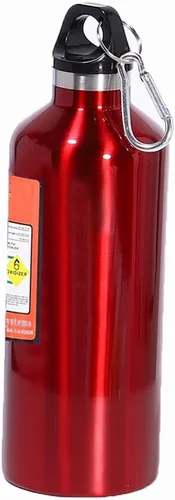 Vista 6 de Thermoses - Botella de agua inoxidable al vacío de 17 onzas, tipo botella de nitrógeno, aislamiento térmico, botellas de agua deportivas Azul