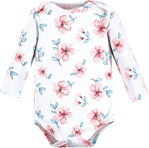 Vista 4 de Hudson Baby - Mamelucos unisex de algodón de manga larga, para bebé