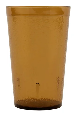 Vista 18 de G.E.T. 6605-1-A - Vasos de plástico resistentes para restaurantes, 5 onzas, ámbar (juego de 12)