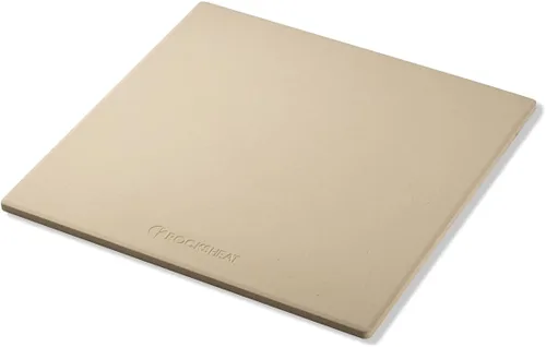 Piedra cuadrada para hornear pizza de cordierita de 13.2 x 13.2 x 0.4 pulgadas, perfectamente compatible con horno de pizza Ooni Koda y Fyra 12, Uuni