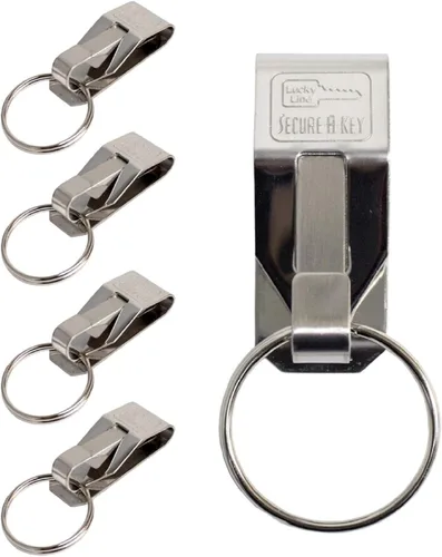 Vista 8 de Lucky Line The "Original" Secure A-Key Slip-On Accesorio para llaves para cinturones anchos, 1 paquete Paquete de 1
