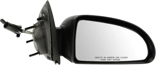 Vista 130 de TRQ Cubierta cromada del espejo manual del lado del pasajero, acabado liso para Volvo VNL 2004-2014