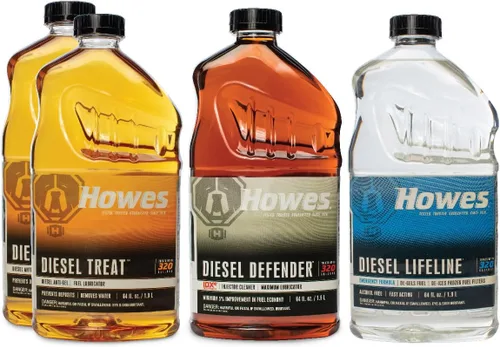 Vista 2 de Howes Power Pack 4 – Preparación para el Invierno Aditivos para Diesel - Un Limpiador de Inyectores Diesel Defender de 64 Onzas, Dos