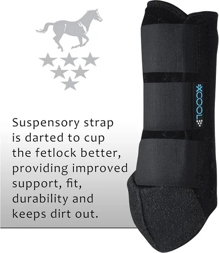 Vista 8 de Professional's Choice 2XCOOL - Botas deportivas para caballos medicinales, diseño protector y transpirable para máxima comodidad, durabilidad