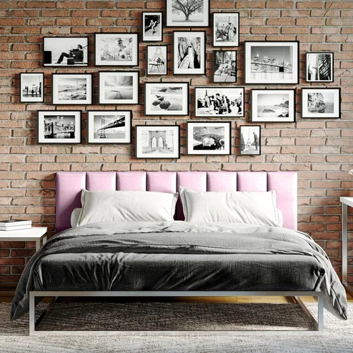 Vista 115 de Jaxx Panelist - Cabecero acolchado moderno, juego de 4 paneles para montar en la pared (cada uno de 11.25 x 38 pulgadas), tamaño King