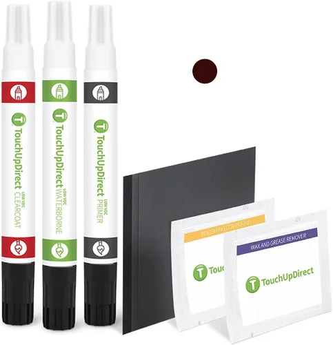 Vista 298 de TouchUpDirect M2R Sangria - Brocha de retoque compatible con Kia Exact Match - Kit esencial