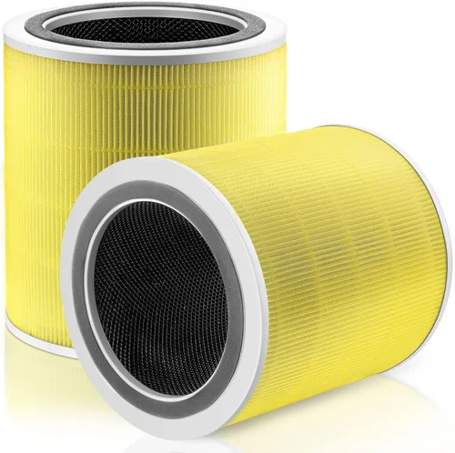 Vista 9 de Filtro de Reemplazo Core 400S para LEVOIT Core 400S Smart WiFi Purificador de Aire, Core 400S-RF 3-en-1 HEPA Verdadero Carbón Activado Filtro
