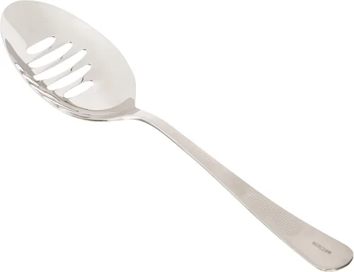 Vista 8 de Mercer Culinary Cuchara pequeña para saltear de acero inoxidable 18-8 con boquilla, 0.4 onzas, plata