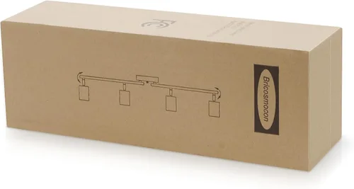 Vista 9 de Accesorios de iluminación de pista de techo negro, accesorio de iluminación de cocina, kit de luz de pista de 4 luces de 30", luces de techo LED