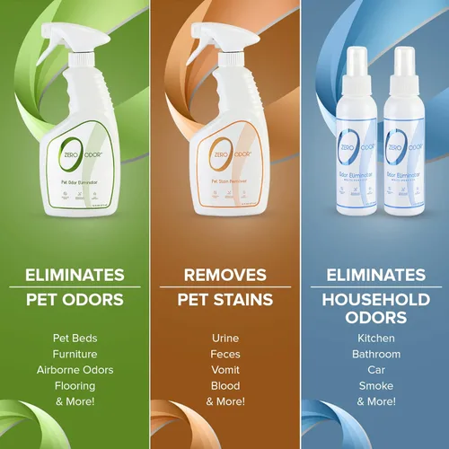 Vista 6 de Zero Odor ZOP 1064 Lover's Kit Eliminador de olores para perros