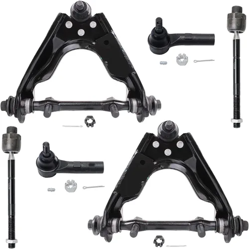 Vista 156 de Detroit Axle - Kit de extremo delantero RWD para Chrysler 300 Dodge Charge Challenger 2011-2019, 2 brazos de control inferiores traseros 2 rótulas