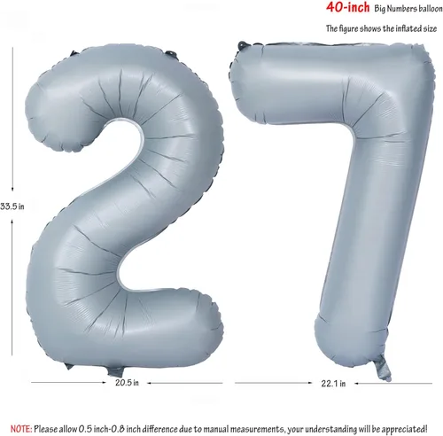 Vista 113 de Globos de 40 pulgadas con números de caramelo, papel de aluminio de helio, globos de látex de Mylar para fiesta de cumpleaños, decoración digital 0