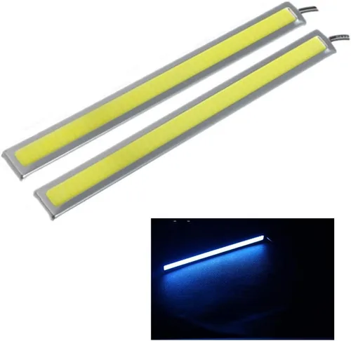 Vista 8 de BININBOX Luces LED COB superbrillantes de 6 W, 12 V, para conducción de niebla DRL, luz diurna, lámpara de circulación diurna, impermeable, delgada