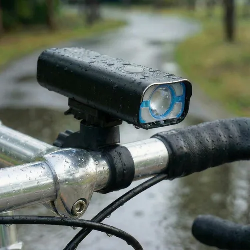 Vista 6 de BrightRoad Luz para casco de bicicleta de 8500 lúmenes, faro delantero de bicicleta con 7 modos, distancia de ajuste 650, luces de bicicleta