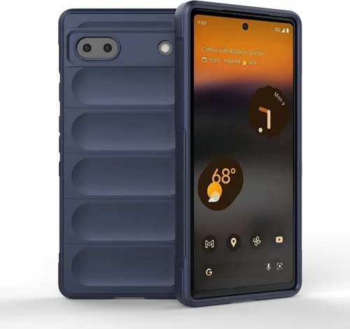 Vista 21 de Funda para Google Pixel 6a Caso, TPU Funda suave para teléfono móvil para Google Pixel 6a 5G G1AZG GX7AS GB62Z GB17L Funda Negro