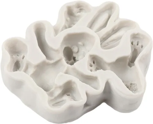 Vista 3 de Molde de silicona de conejo de Pascua, molde de fondant de zanahoria para decoración de pasteles, decoración de cupcakes, caramelo de chocolate