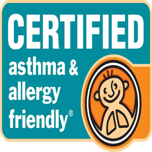 Vista 7 de National Allergy Premium Protector de almohada con cierre de 100% algodón - Tamaño estándar - Blanco - 300 hilos - Funda de almohada hipoalergénica