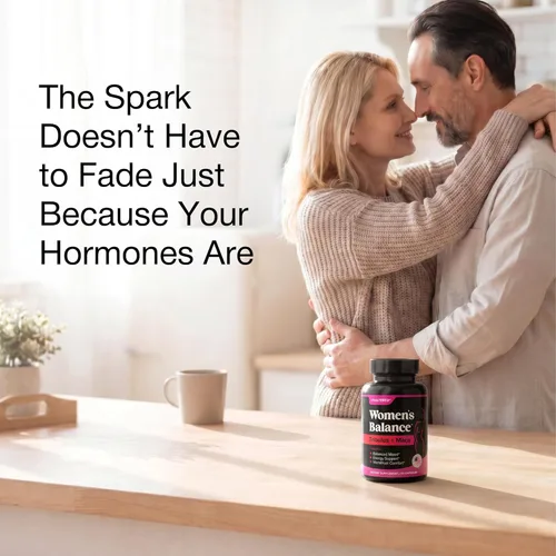 Vista 2 de UNALTERED Equilibrio hormonal y apoyo del estado de ánimo para mujeres, apoya naturalmente el equilibrio hormonal y la energía con Tribulus