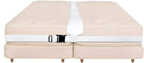 Kit convertidor de puente de cama individual a King, almohadilla de relleno de huecos para habitación de invitados y viajes, 6.5 pulgadas x 6.6 pies