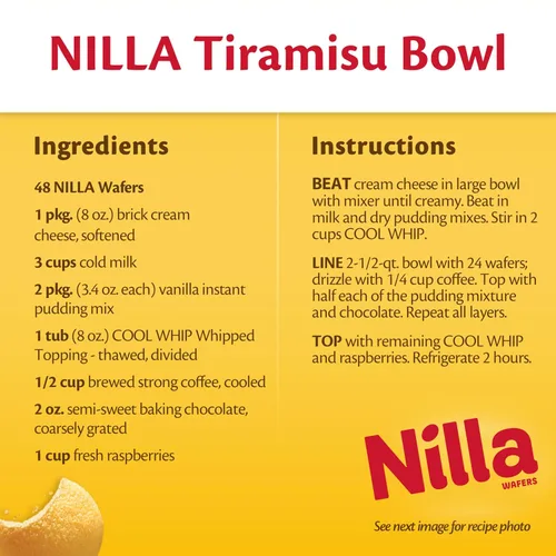 Vista 11 de NILLA Galletas de obleas, obleas de vainilla, tamaño familiar, 15 onzas