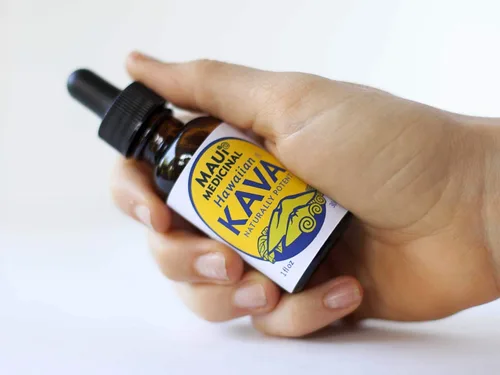 Vista 3 de Raíz de kava hawaiana naturalmente potente 1 oz. Extracto