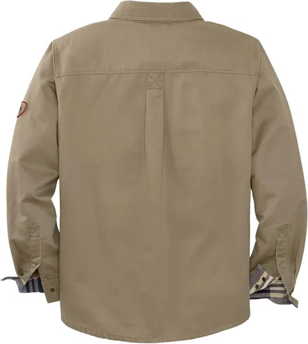 Vista 2 de Legendary Whitetails Men's Journeyman Shirt Jacket, Flannel Lined Shacket for Men, Water-Resistant Coat Rugged Fall Clothing
