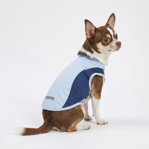 Vista 5 de Fitwarm Paquete de 2 camisas para perro con protección solar UV UPF 50+, ropa de verano de secado rápido para perros pequeños, niños y niñas