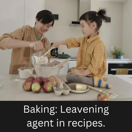 Vista 4 de mGanna Bicarbonato de sodio, bicarbonato de sodio de grado alimenticio, 0.5 libras / 8.01 oz, polvo blanco puro