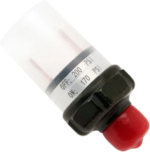 Vista 2 de Vixen Horns Interruptor de presión de aire de 170-200 PSI tipo montaje en tanque 1/4" NPT 12V/24V para claxon de tren/aire VXA7200