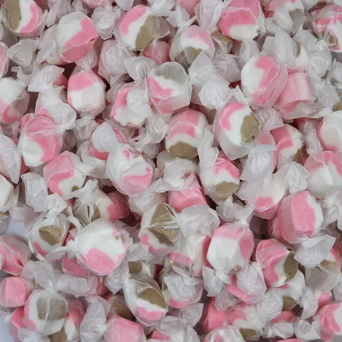 Vista 57 de Dulces gourmet suaves y masticables de agua salada, envueltos individualmente, bolsa a granel (pastel de manzana, 1 libra (paquete de 1))