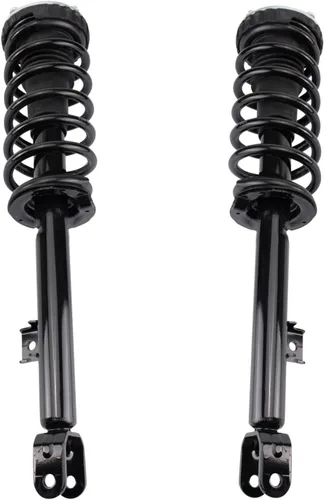 Vista 177 de TRQ Conjunto de Amortiguador y Resorte Delantero Cargado con Resorte Helicoidal Pre-ensamblado Compatible con Jeep Cherokee Limited AWD 14-22 Sin