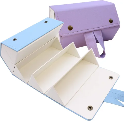 Vista 7 de MAFENLY multiple glasses case travel Five sunglass, 5 sockets glasses case travel sunglasses organizer holder