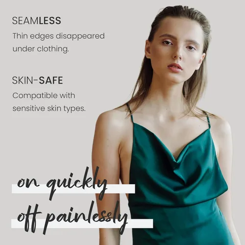 Vista 4 de WIGI Premium Nipple Covers, Reusable Silicone Nipple Covers & Disposable Nipple Pasties for Women, Invisible & Breathable