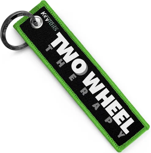 Vista 6 de KEYTAILS Llaveros, Etiqueta de Llave de Calidad Premium para Motocicleta, Scooter, ATV, UTV [Terapia de Dos Ruedas]
