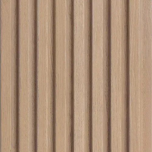 From Plain To Beautiful In Hours C5101-SAM Contour - Paneles de techo de madera de poliestireno delgado, roble natural (muestra de 5 x 5 pulgadas)