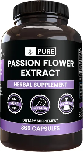 Vista 7 de PURE ORIGINAL INGREDIENTS Extracto de flor de la pasión, (100 cápsulas) siempre puro, sin aditivos ni rellenos, verificado por laboratorio