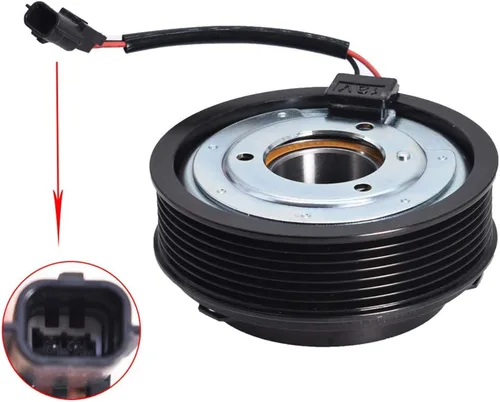 Vista 5 de WFLNHB Reemplazo del kit de montaje de bobina de embrague del compresor de CA A/C para Nissan Maxima 2009 2010 2011 2012 2013 2014 3.5 litros motor