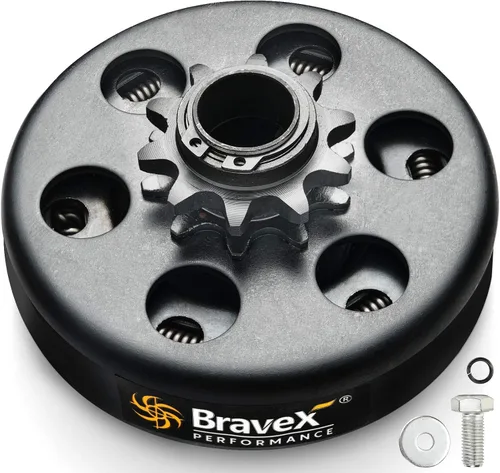 Embrague Centrífugo Go Kart Embrague Motor Depredador Mini Bicicleta Baja 3/4" Pulgadas Bore 10 Dientes 10T para Cadena #40/#41/#420 6.5HP - Mejora