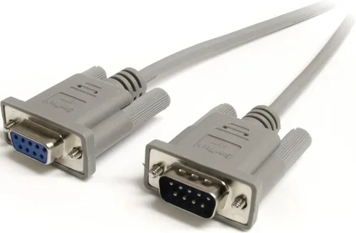 StarTech com Cable serie recto de 6 pies - DB9 MF MXT100 gris - MF