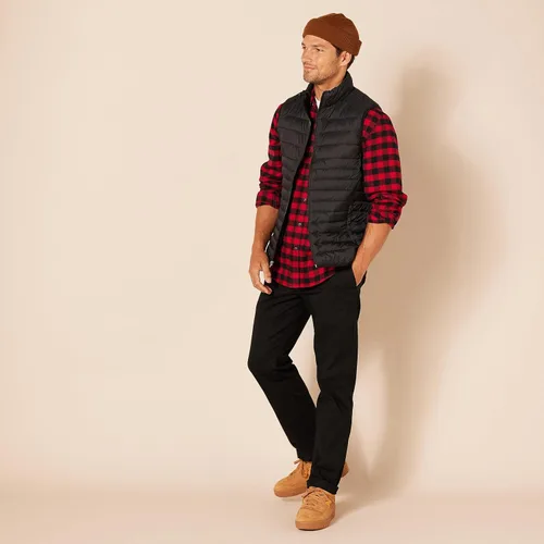 Vista 5 de Tienda Essentials Men's Slim-Fit Wrinkle-Resistant Flat-Front Chino Pant